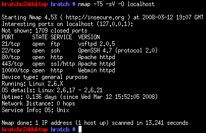 NMAp - примеры работы