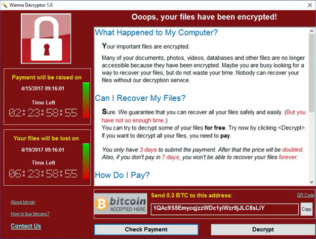 Wanna Decrypt0r 2.0